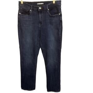 Levi Classic Straight Leg Dark Wash Jeans Stretch‎ Women's Size 30